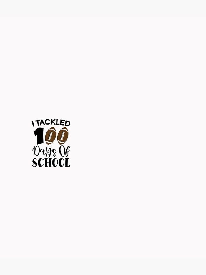 I Tackled 100 Days Of School Football 100Th Days Teacher Kids Backpack PBP1356 1