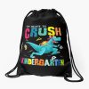 I'M Ready To Crush Kindergarten Dinosaur Back To School Drawstring Bag DSB361