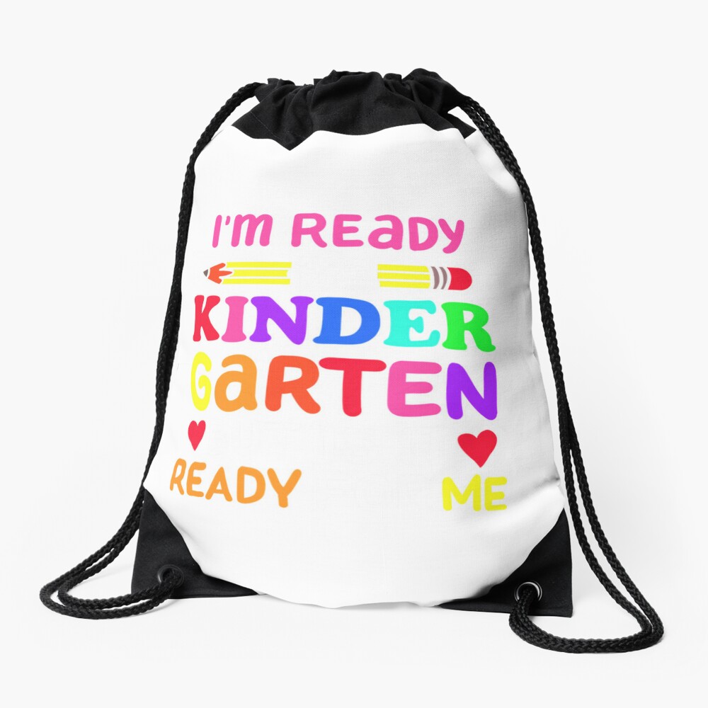 Kindergarten First Day Of School Back To School Drawstring Bag DSB041