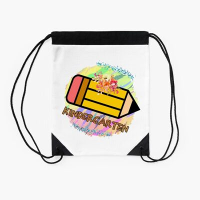Kindergarten Happy First Day Of School Back To School Drawstring Bag DSB053 2