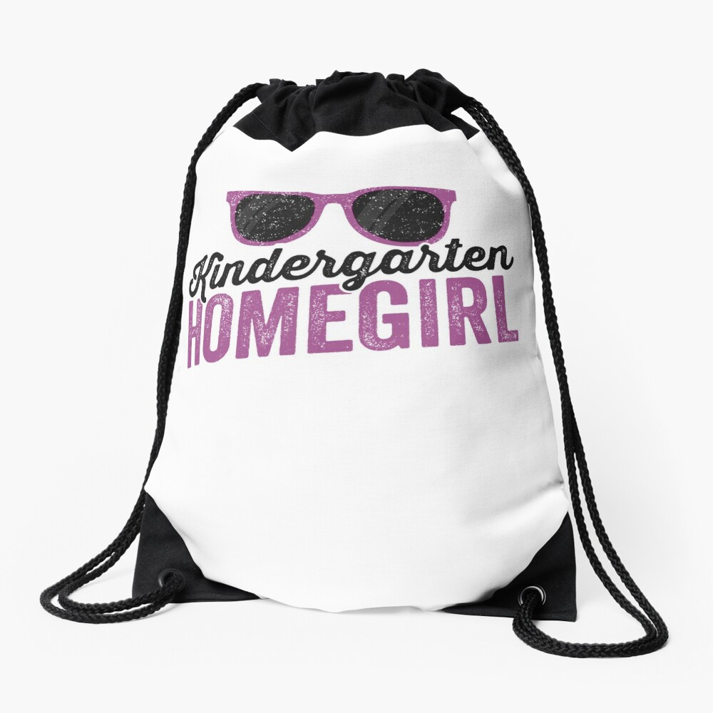Kindergarten Homeboy First Day Of School Drawstring Bag DSB1254