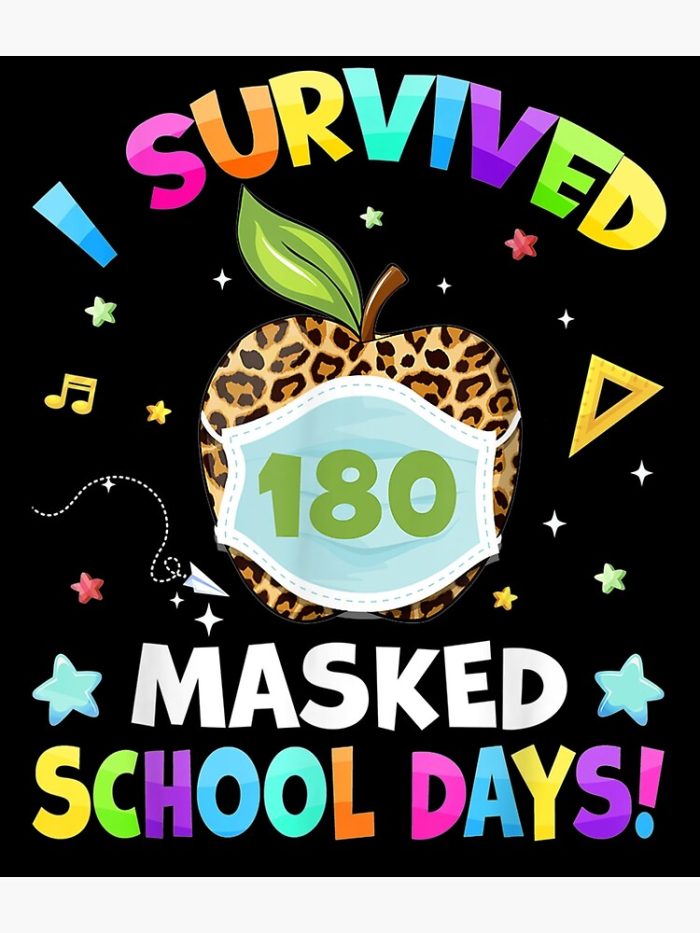 Last Day Of School 180 Masked Days End Of School 2020 2023 Backpack PBP1383 1