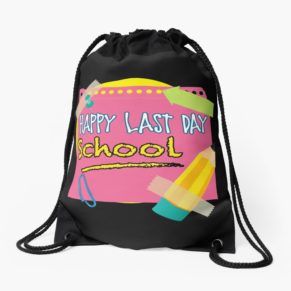 Last Day Of School Drawstring Bag DSB537