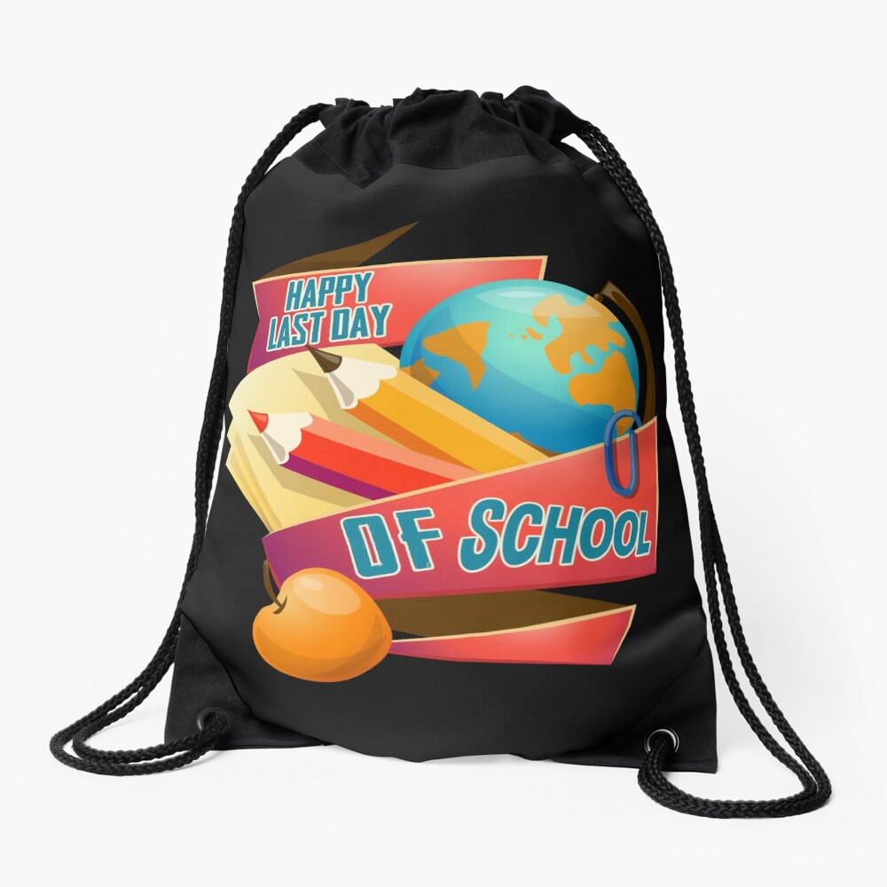 Last Day Of School Drawstring Bag DSB600