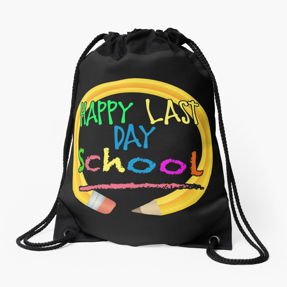 Last Day Of School Drawstring Bag DSB601