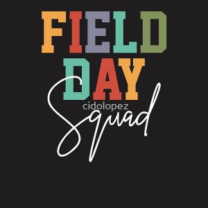 Last Day Of School Field Day Squad Funny School Drawstring Bag DSB269 1