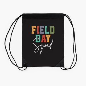 Last Day Of School Field Day Squad Funny School Drawstring Bag DSB269 2