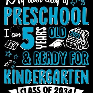 Last Day Of School Last Day Of Preschool 5 Years Old Backpack PBP664 1 Last Day Of School Last Day Of Preschool 5 Years Old Backpack PBP664 1