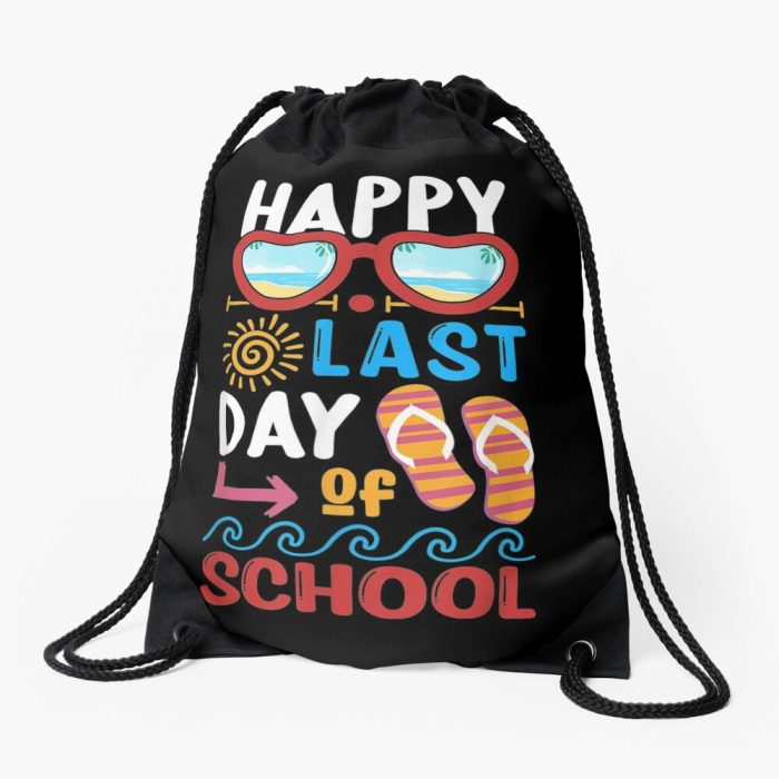 Last Day Of School Summer Gift Drawstring Bag DSB308