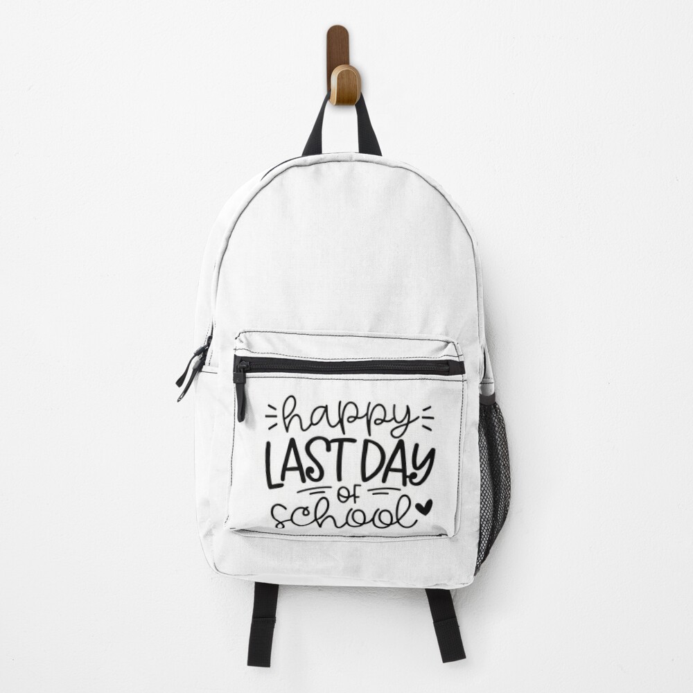 Last Day Of School Vibes Art Backpack PBP1286