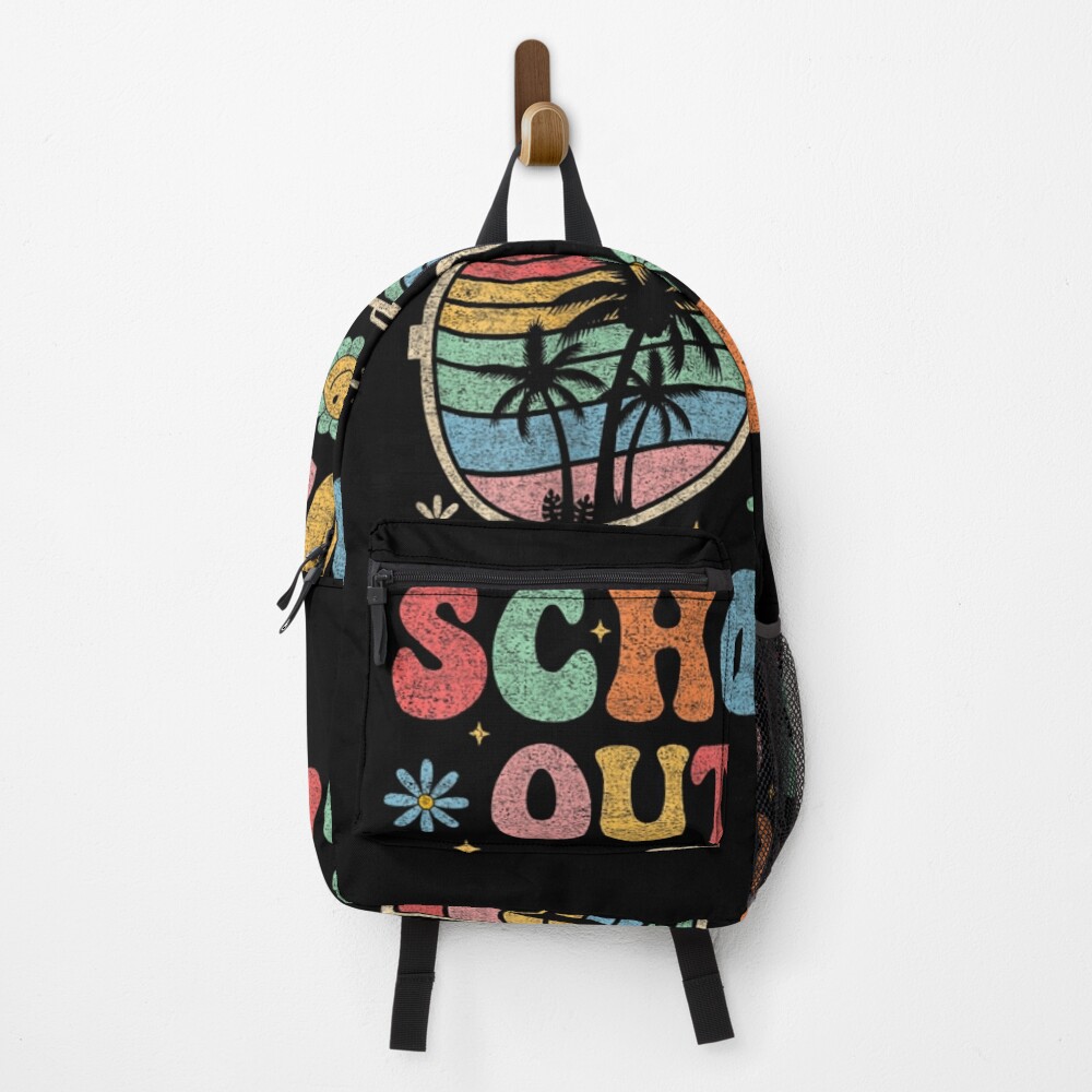 Last-Day-Of-Schools-Out-For-Summer-Vacation-Teachers-Kids-Backpack-PBP595 Last Day Of School's Out For Summer Vacation Teachers Kids Backpack PBP595