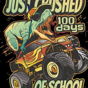 Leopard Rainbow 100 Days Of School Cute 100 Days Gift For Teacher Drawstring Bag DSB732 1