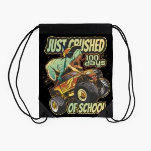 Leopard Rainbow 100 Days Of School Cute 100 Days Gift For Teacher Drawstring Bag DSB732 2