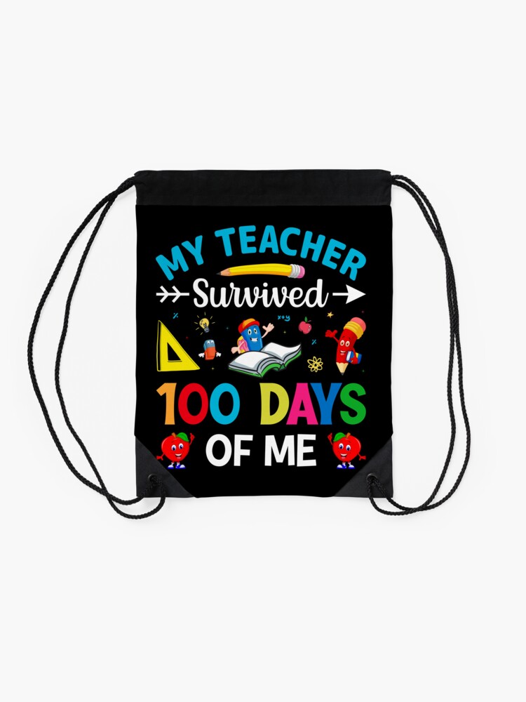 Leopard-Rainbow-100-Days-Of-School-Cute-100-Days-Gift-For-Teacher-Drawstring-Bag-DSB774-2 Leopard Rainbow 100 Days Of School Cute 100 Days Gift For Teacher Drawstring Bag DSB774 2
