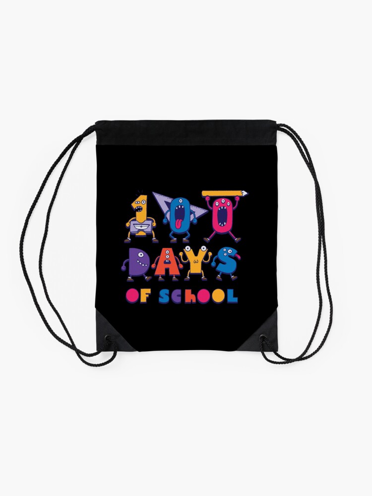 Leopard-Rainbow-100-Days-Of-School-Cute-100-Days-Gift-For-Teacher-Drawstring-Bag-DSB775-2 Leopard Rainbow 100 Days Of School Cute 100 Days Gift For Teacher Drawstring Bag DSB775 2