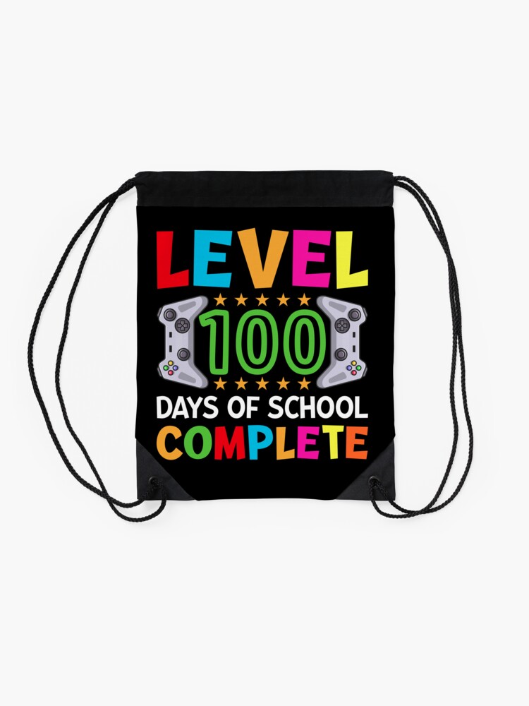 Leopard-Rainbow-100-Days-Of-School-Cute-100-Days-Gift-For-Teacher-Drawstring-Bag-DSB809-2 Leopard Rainbow 100 Days Of School Cute 100 Days Gift For Teacher Drawstring Bag DSB809 2