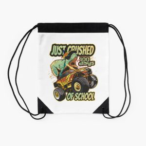 Leopard Rainbow 100 Days Of School Cute 100 Days Gift For Teacher Drawstring Bag DSB941 2