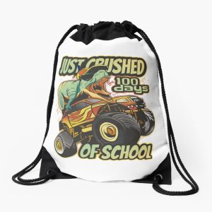 Leopard Rainbow 100 Days Of School Cute 100 Days Gift For Teacher Drawstring Bag DSB941