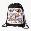 Librarian Schools Out Summer Tie Dye Last Day Of School Drawstring Bag DSB440