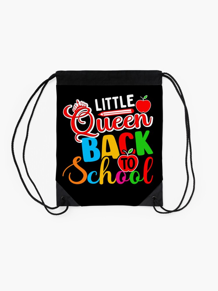 Little-Queen-Back-To-School-Gift-For-Students-Girls-Drawstring-Bag-DSB1127-2 Little Queen Back To School Gift For Students Girls Drawstring Bag DSB1127 2