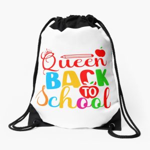 Little Queen Back To School Gift For Students Girls Drawstring Bag DSB184