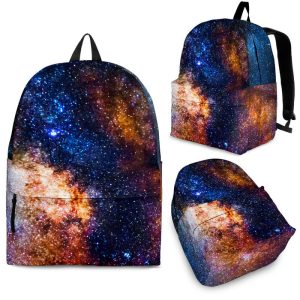 Milky Way Universe Galaxy Space Print Back To School Backpack BP700