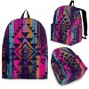 Native Tribal Aztec Pattern Print Back To School Backpack BP434