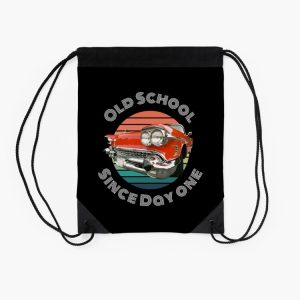 Old School Since Day One Living Legend Cadillac Drawstring Bag DSB460 2