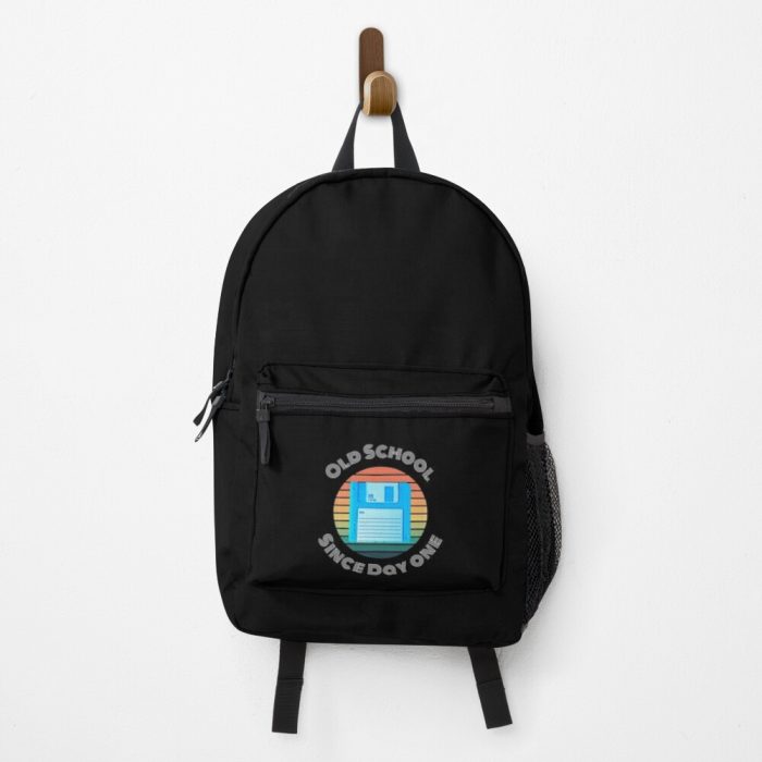 Old School Since Day One Living Legend Floppy Disc Backpack PBP1130