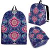 Ornamental Paisley Mandala Print Back To School Backpack BP671