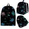 Palm Tree Summer Beach Pattern Print Back To School Backpack BP666