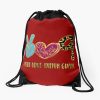Peace Love Ninth Grade Back To School Drawstring Bag DSB890