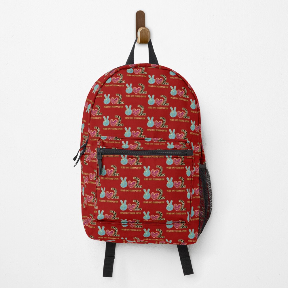 Peace Love Second Grade - Back To School Backpack PBP1155