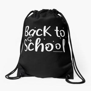 Preppy School Supplies Drawstring Bag DSB980