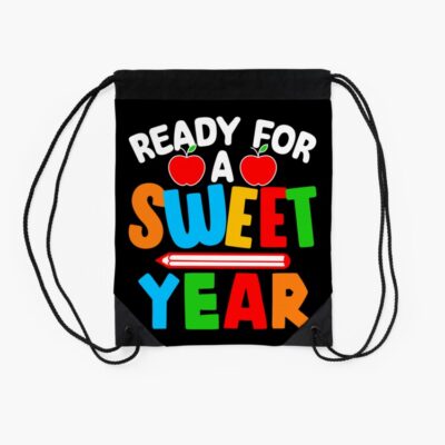 Ready For Sweet Year Back To School Gift Students Boys Girls Drawstring Bag DSB1075 2