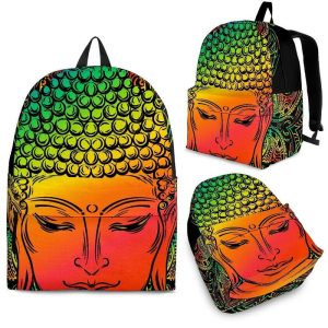 Reggae Buddha Print Back To School Backpack BP407