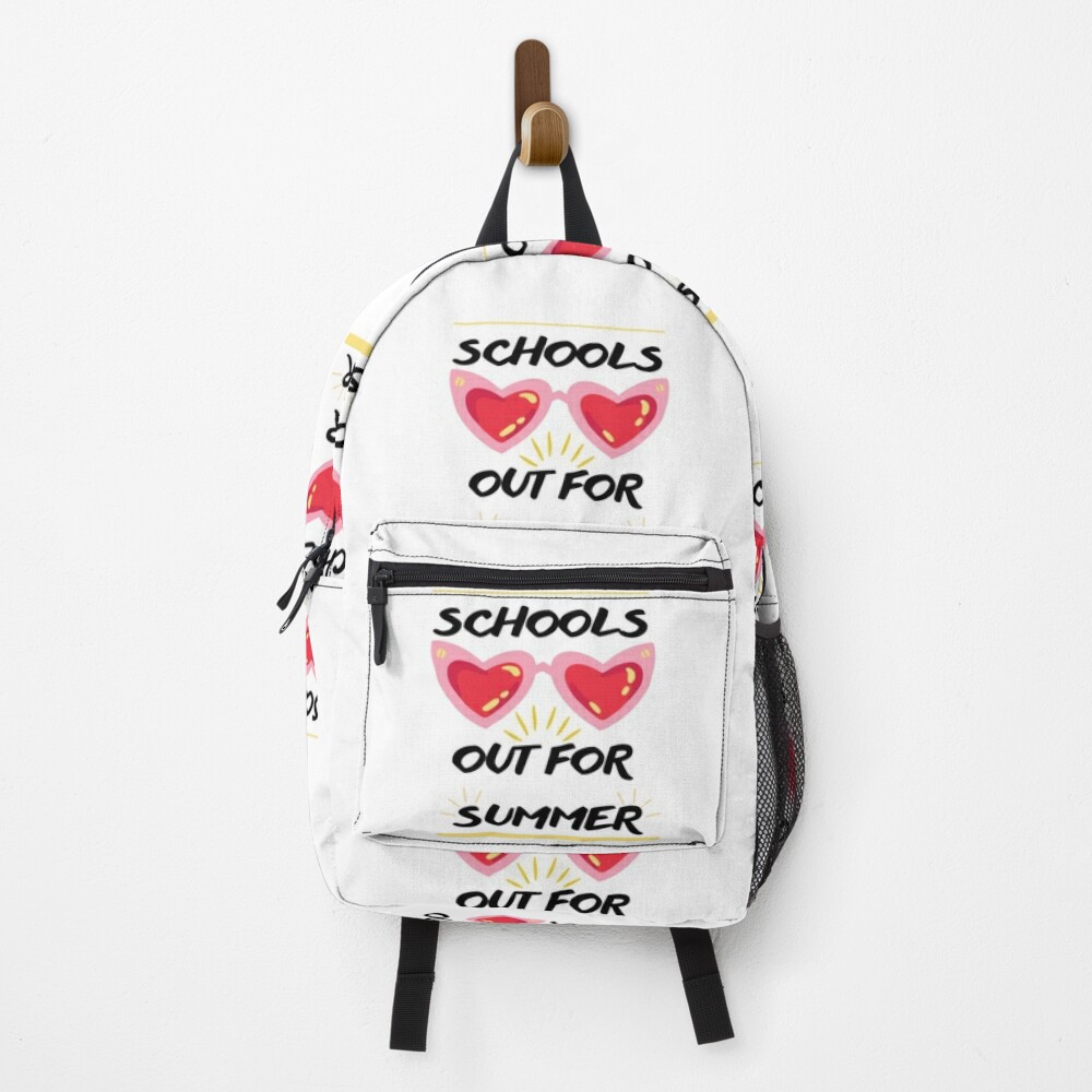 Retro-Last-Day-Of-School-Schools-Out-For-Summer-Teacher-Backpack-PBP656 Retro Last Day Of School Schools Out For Summer Teacher Backpack PBP656