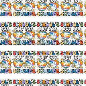 Retro Last Day Of Schools Out For Summer Teacher Boys Girls Student Backpack PBP1279 1