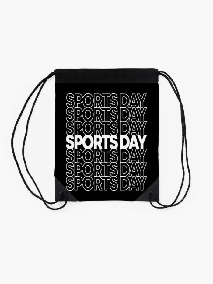 Retro School Sports Day Drawstring Bag DSB386 2