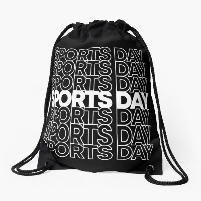 Retro School Sports Day Drawstring Bag DSB386