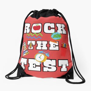 Rock The Test School Life Drawstring Bag DSB1461