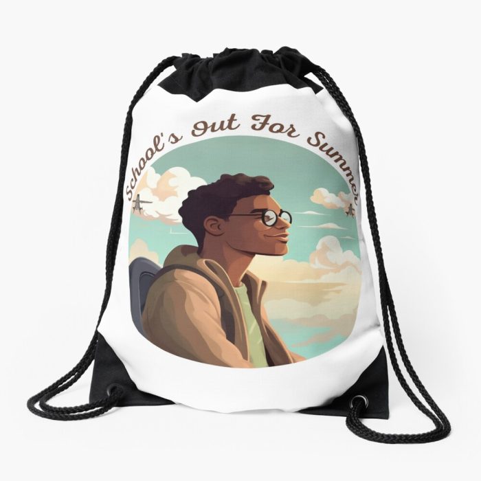 School'S Out For Summer Drawstring Bag DSB018