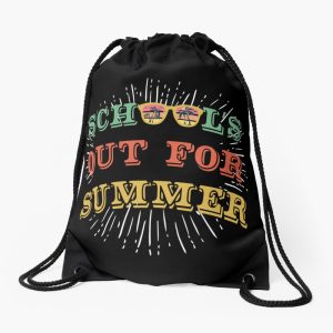 School'S Out For Summer Drawstring Bag DSB1350