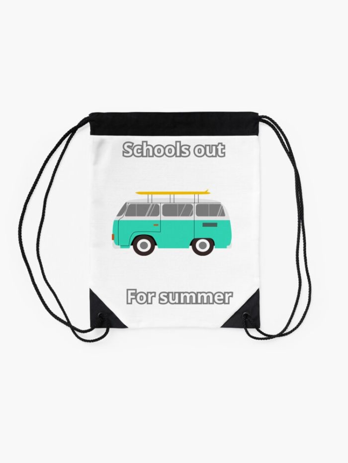 Schools Out For Summer Drawstring Bag DSB215 2