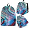 Smoke Psychedelic Trippy Print Back To School Backpack BP562
