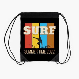 Surf Summer Time 2023 Happy Last Day Of School Drawstring Bag DSB1172 2