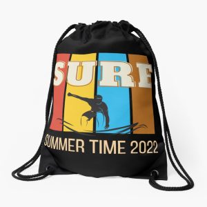 Surf Summer Time 2023 Happy Last Day Of School Drawstring Bag DSB1172