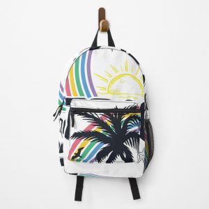 Teacher Off Duty Last Day Of School Teacher Summer Palm Tree Backpack PBP1396