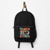 Teacher Summer Recharge Required Happy Last Day School Women Funny Groovy Backpack PBP1363