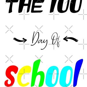 The 100 Day Of School 100 Day Of School Drawstring Bag DSB443 1